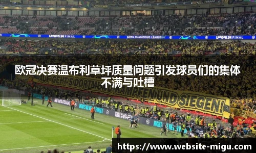 欧冠决赛温布利草坪质量问题引发球员们的集体不满与吐槽
